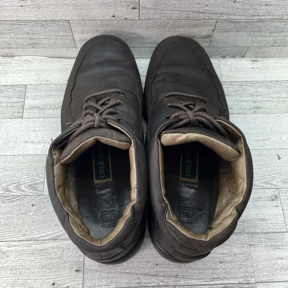 Cole Haan 03965 Chukka Brown Leather Boots 03965 Men Sz‎ 11M